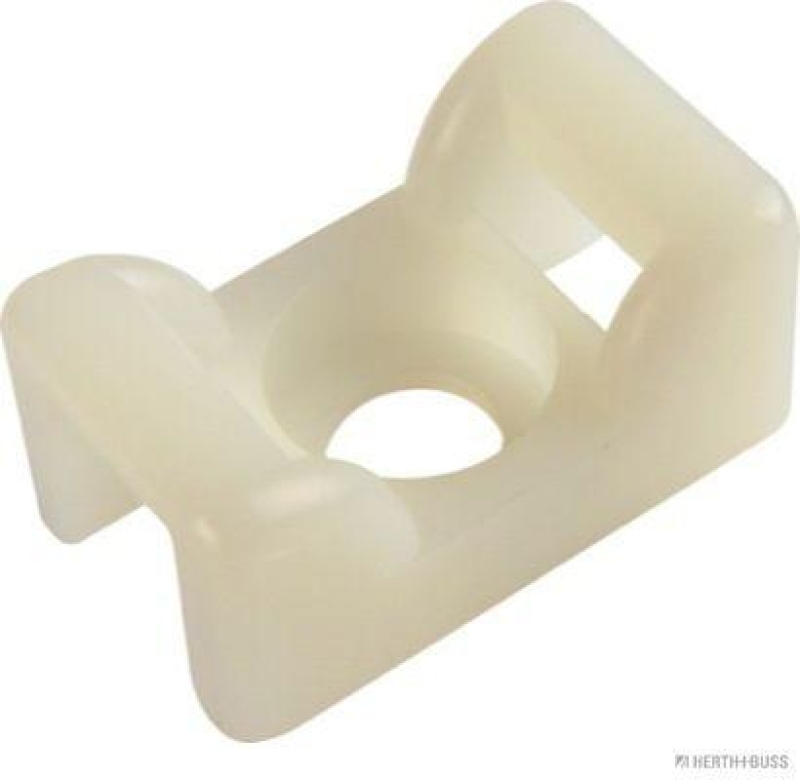 HERTH+BUSS 50265713 Befestigungssockel, Kabelbinder mit Schraubanschluss, &Oslash; 6 mm