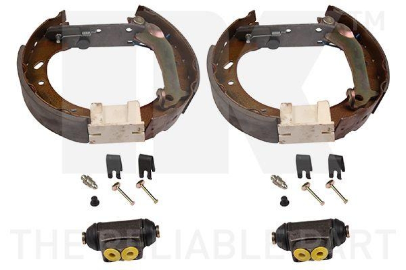 NK 442553602 Bremsensatz, Trommelbremse f&uuml;r FORD