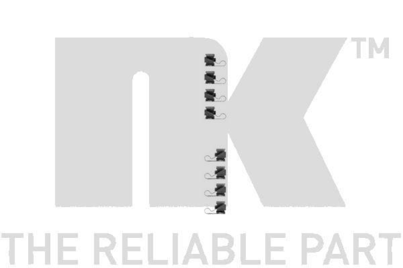 NK 7945167 Zubeh&ouml;rsatz, Scheibenbremsbelag f&uuml;r TOYOTA