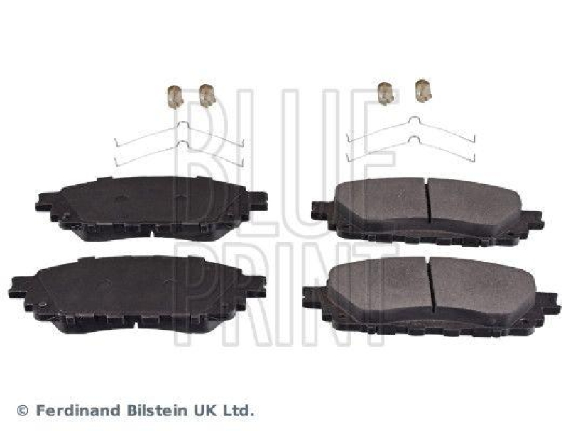 BLUE PRINT ADT342228 Bremsbelagsatz mit Befestigungsmaterial f&uuml;r TOYOTA