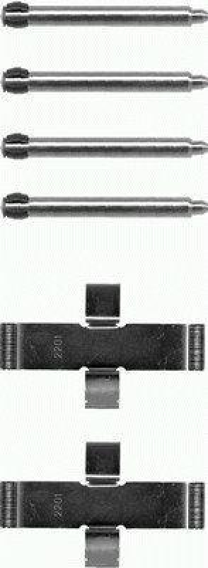 HELLA 8DZ 355 207-381 Zubeh&ouml;rsatz, Scheibenbrem