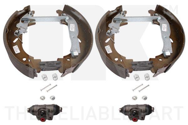 NK 442557103 Bremsensatz, Trommelbremse f&uuml;r FORD