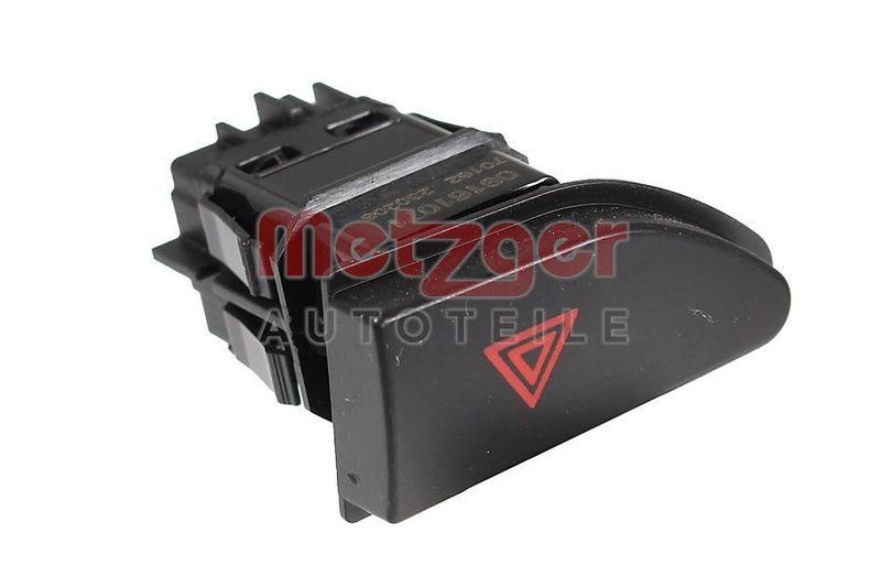 METZGER 09161071 Warnblinkschalter für DACIA/RENAULT