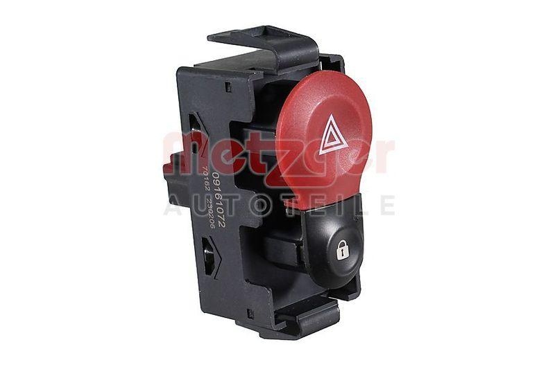 METZGER 09161072 Warnblinkschalter für RENAULT