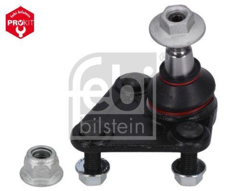 FEBI BILSTEIN 26700 Traggelenk mit Sicherungsmuttern für VW-Audi