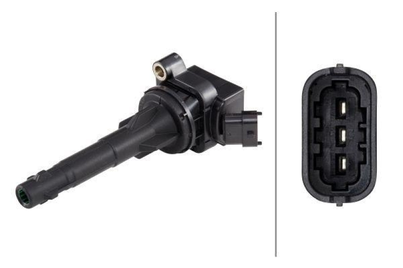 HELLA 5DA 358 000-921 Z&uuml;ndspule, 3 polig f&uuml;r TOYOTA/ROVER