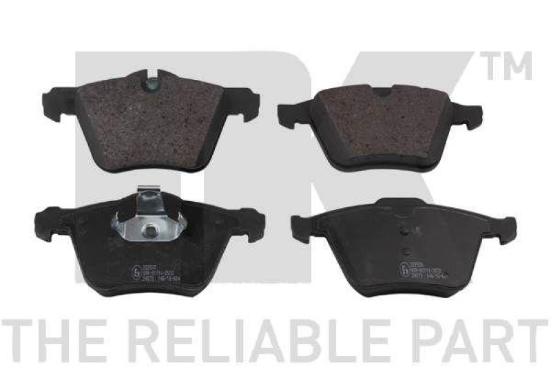 NK 222570 Bremsbelagsatz, Scheibenbremse f&uuml;r FORD, JAGUAR, VOLVO