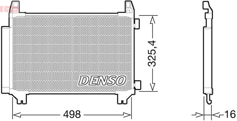 DENSO DCN50028 Kondensator A/C
