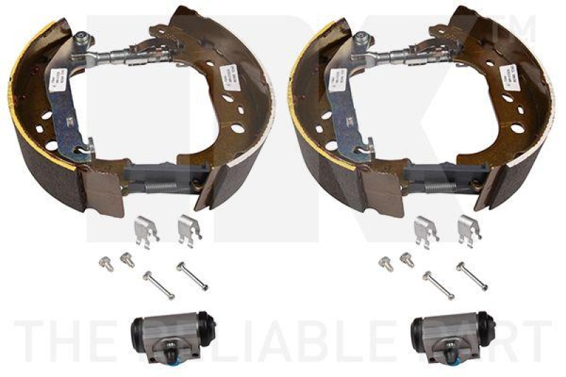 NK 442570001 Bremsensatz, Trommelbremse f&uuml;r FORD