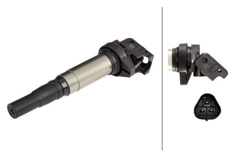 HELLA 5DA 358 057-001 Z&uuml;ndspule, 3 polig f&uuml;r BMW/MINI/P.S.A