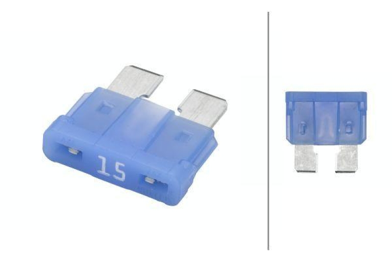 HELLA 8JS 711 687-002 Sicherung D 73, 15 A, Set blau