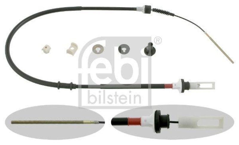 FEBI BILSTEIN 12756 Kupplungsseilzug f&uuml;r Fiat