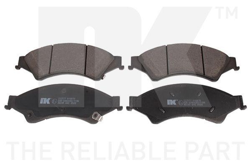 NK 222577 Bremsbelagsatz, Scheibenbremse f&uuml;r FORD USA, MAZDA