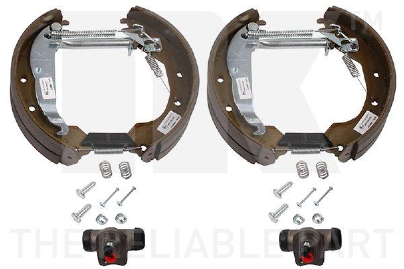 NK 443641001 Bremsensatz, Trommelbremse für OPEL, VAUX