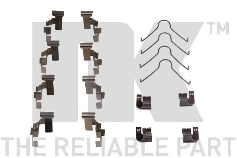 NK 79451895 Zubeh&ouml;rsatz, Scheibenbremsbelag f&uuml;r TOYOTA