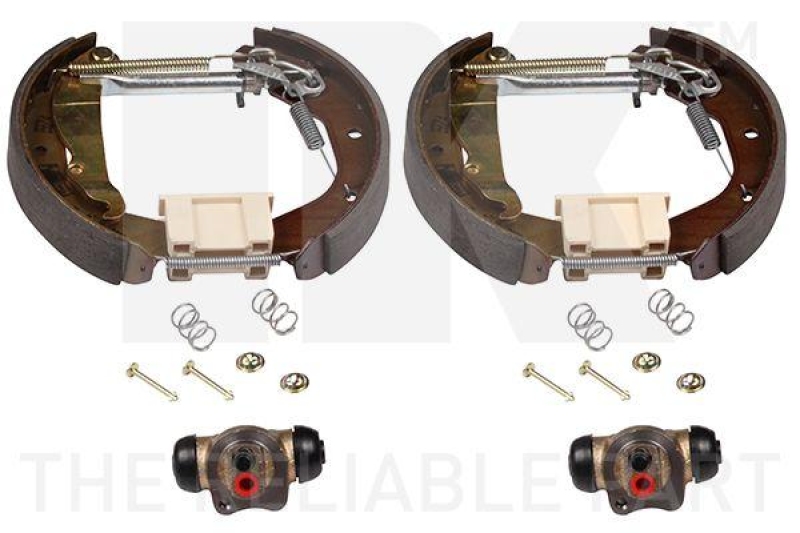 NK 443641301 Bremsensatz, Trommelbremse für OPEL, VAUX