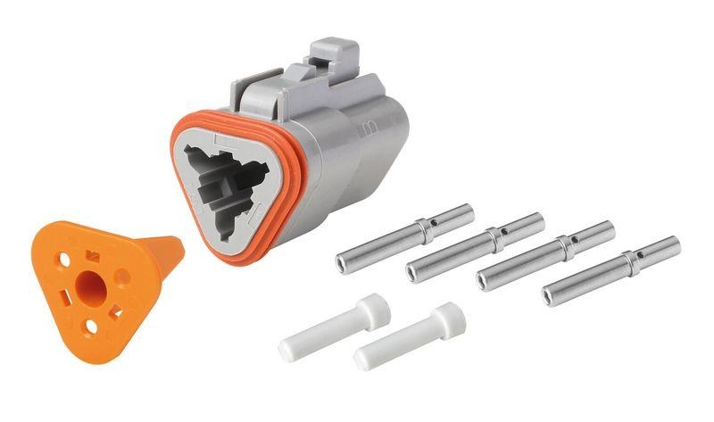 HELLA 8JA 201 022-811 Steckgehäuse, 3 polig