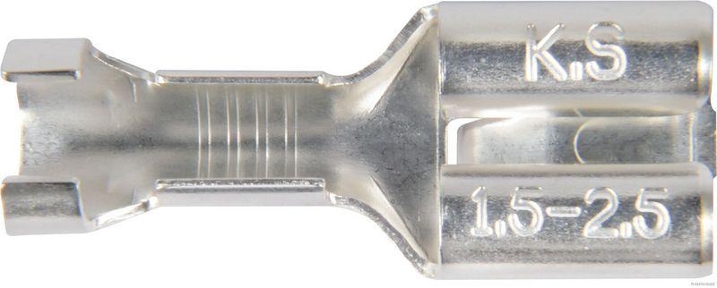 HERTH+BUSS 50251424 Crimpverbinder 6,3 x 0,8, 1,5 - 2,5mm&sup2;