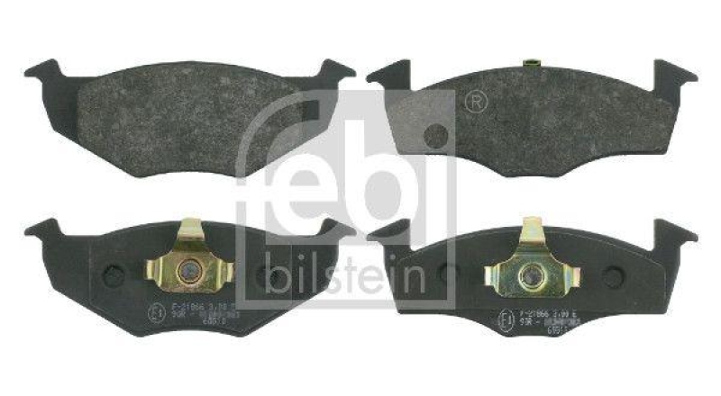 FEBI BILSTEIN 16006 Bremsbelagsatz f&uuml;r VW-Audi