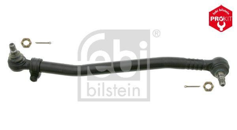 FEBI BILSTEIN 26882 Lenkstange mit Kronenmuttern und Splinten f&uuml;r Mercedes-Benz
