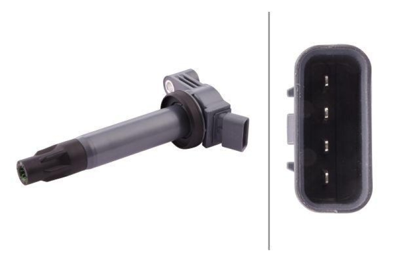 HELLA 5DA 358 057-111 Z&uuml;ndspule, 4 polig f&uuml;r LEXUS RX