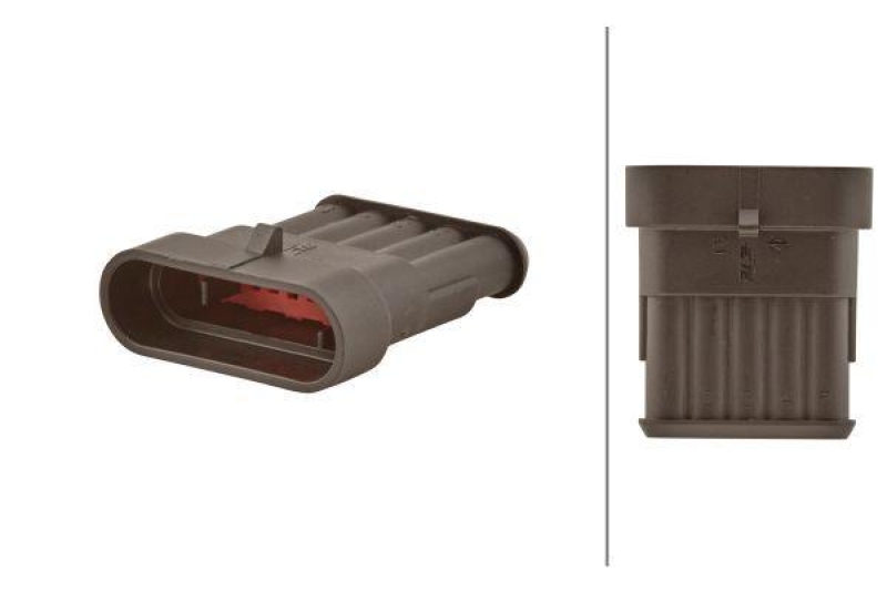 HELLA 8JA 746 183-052 Steckgeh&auml;use, 5 polig Parallelverbinder