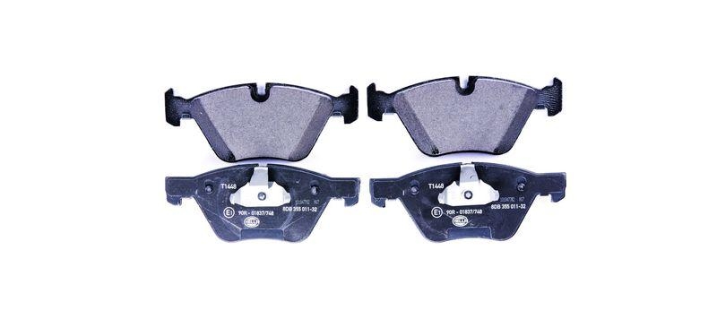 HELLA 8DB 355 011-321 Bremsbelagsatz, Scheibenbremsbelag f&uuml;r BMW