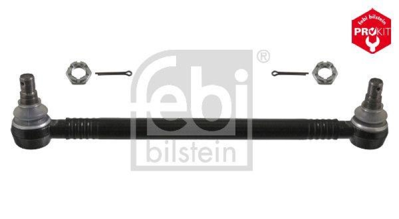 FEBI BILSTEIN 39694 Spurstange mit Kronenmuttern und Splinten f&uuml;r RENAULT (RVI)