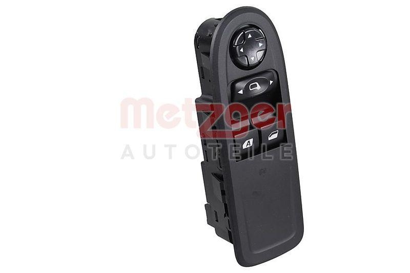 METZGER 09161088 Schalter, Fensterheber f&uuml;r CITROEN