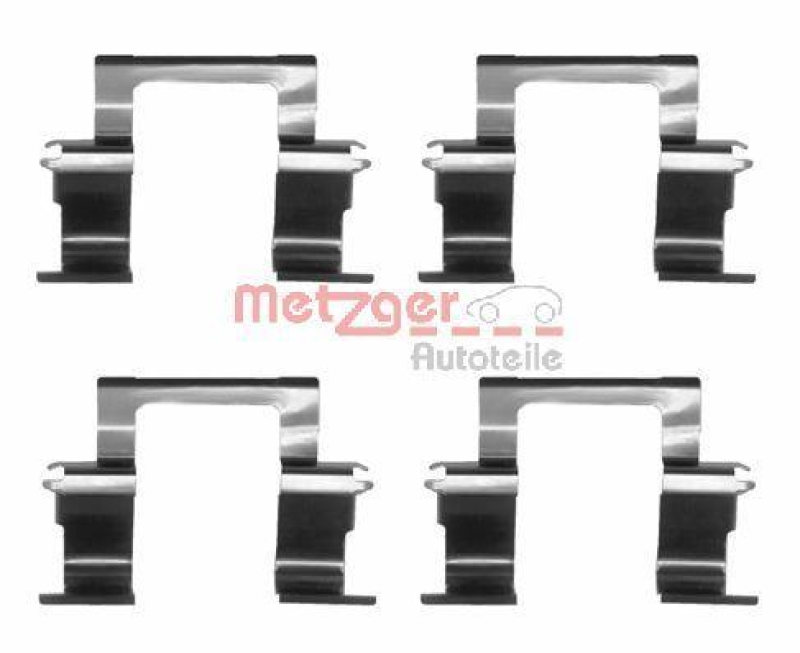 METZGER 109-1274 Zubeh&ouml;rsatz, Scheibenbremsbelag f&uuml;r OPEL