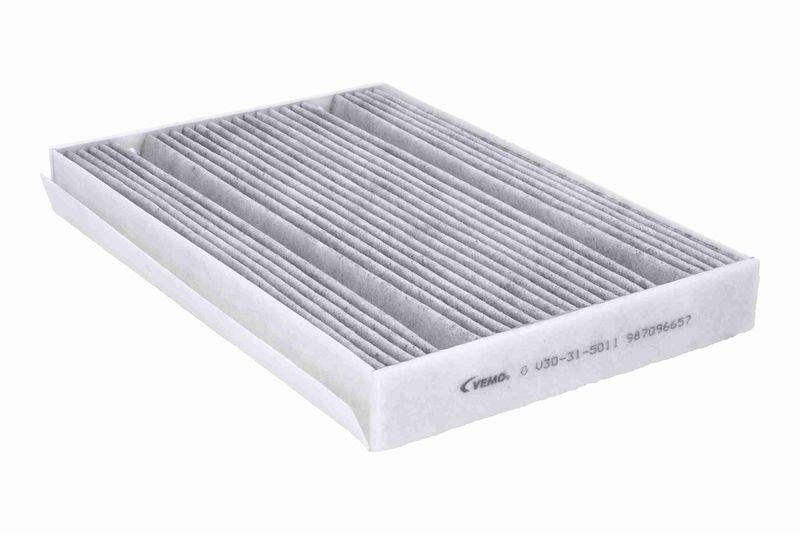 VEMO V30-31-5011 Filter, Innenraumluft 300x205x35,5 mm, Aktivkohlefilter für MERCEDES-BENZ