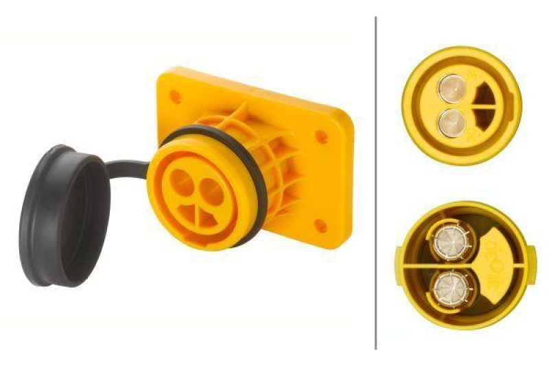 HELLA 8JB 001 935-061 Steckdose, Kunststoff