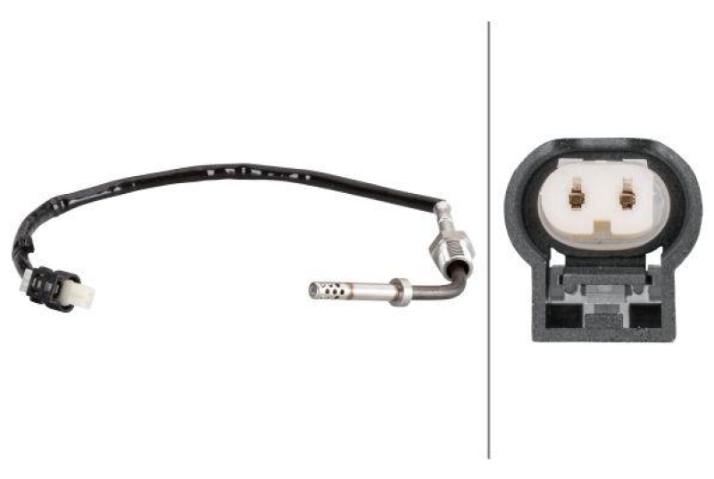 HELLA 6PT 010 376-131 Sensor, Abgastemperatur