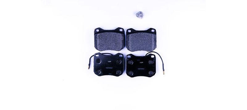 HELLA 8DB 355 017-421 Bremsbelagsatz, Scheibenbremsbelag f&uuml;r PEUGEOT/TALBOT