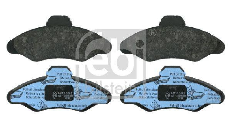 FEBI BILSTEIN 16038 Bremsbelagsatz f&uuml;r Ford