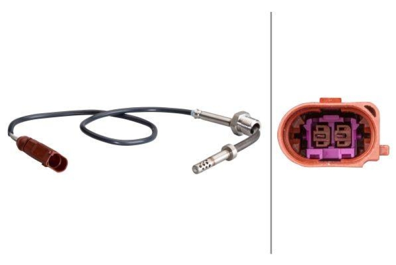 HELLA 6PT 010 376-151 Sensor, Abgastemperatur