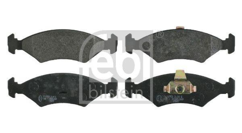FEBI BILSTEIN 16040 Bremsbelagsatz f&uuml;r Ford