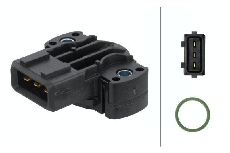 HELLA 6PX 008 476-091 Sensor, Drosselklappenstellung f&uuml;r VW