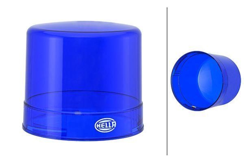 HELLA 9EL 857 801-001 Lichtscheibe Kennleuchte