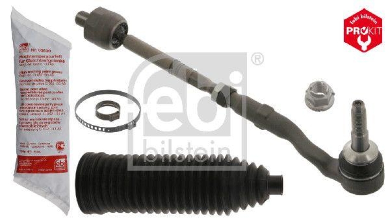 FEBI BILSTEIN 40092 Spurstange mit Lenkmanschettensatz f&uuml;r BMW