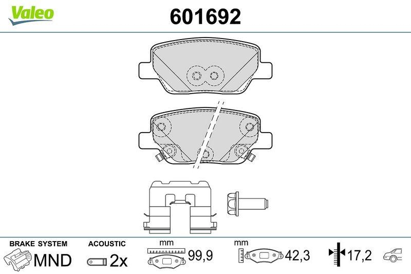 VALEO 601692 SBB-Satz PREMIUM