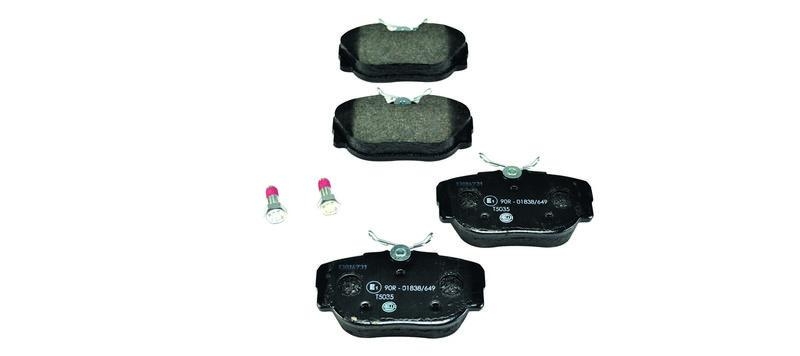 HELLA 8DB 355 017-811 Bremsbelagsatz, Scheibenbremsbelag f&uuml;r BMW