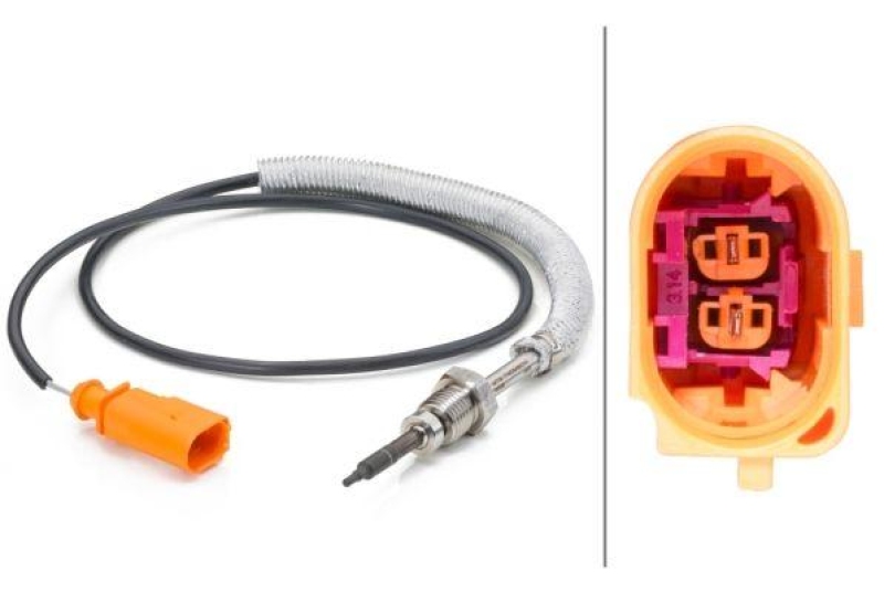 HELLA 6PT 014 494-051 Sensor, Abgastemperatur f&uuml;r SKODA/AUDI/VW/SEAT