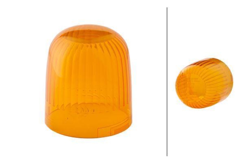 HELLA 9EL 860 627-001 Lichtscheibe Kennleuchte