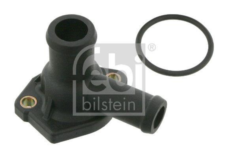 FEBI BILSTEIN 26907 K&uuml;hlwasserflansch f&uuml;r Zylinderkopf, mit Dichtung f&uuml;r VW-Audi