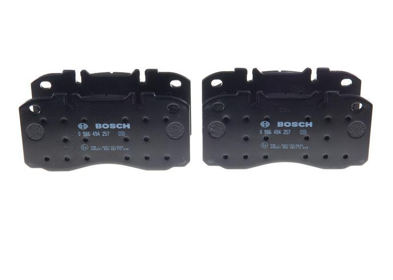BOSCH 0 986 494 257 Bremsbelagsatz Scheibenbremse