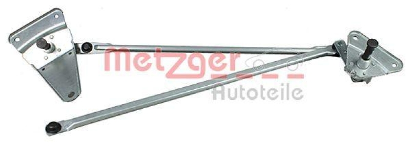 METZGER 2190872 Wischergestänge Ohne Motor für CITROEN/PEUGEOT vorne
