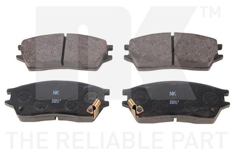 NK 222614 Bremsbelagsatz, Scheibenbremse f&uuml;r HONDA