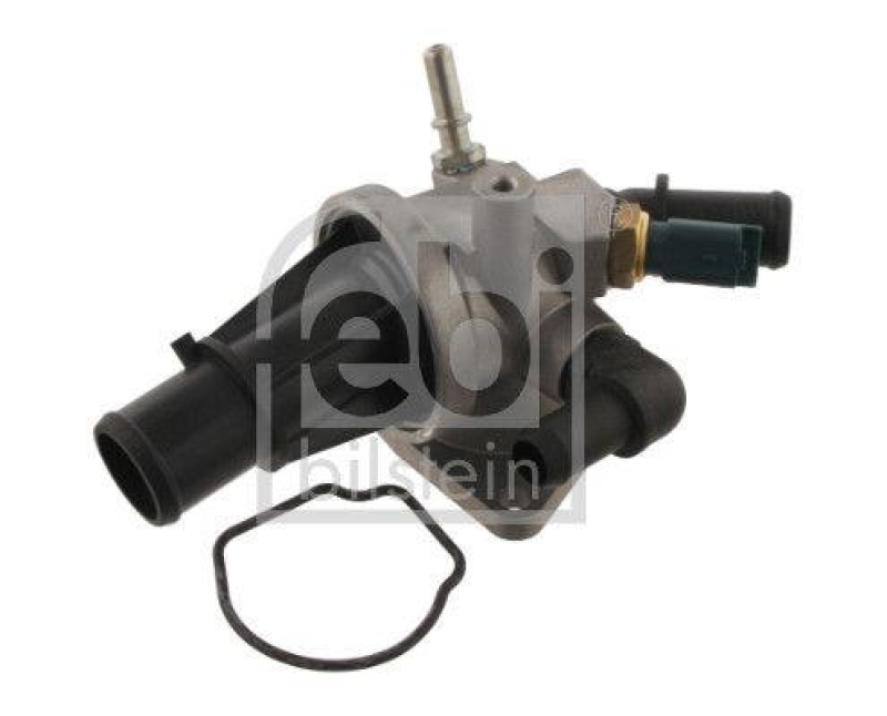 FEBI BILSTEIN 33956 Thermostatgeh&auml;use mit Temperaturschalter und Dichtung f&uuml;r Fiat
