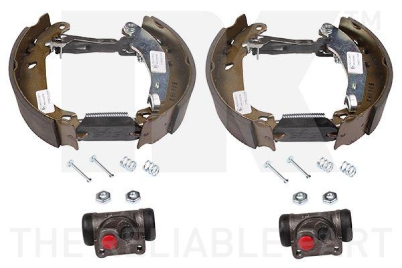 NK 443947606 Bremsensatz, Trommelbremse f&uuml;r RENAULT